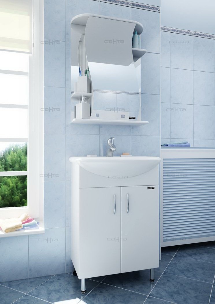 Комплект мебели Санта Уют 55 белый - 0