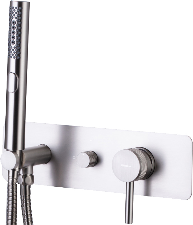 Смеситель для душа Allen Brau Priority сталь матовый 5.31009-BN - 0