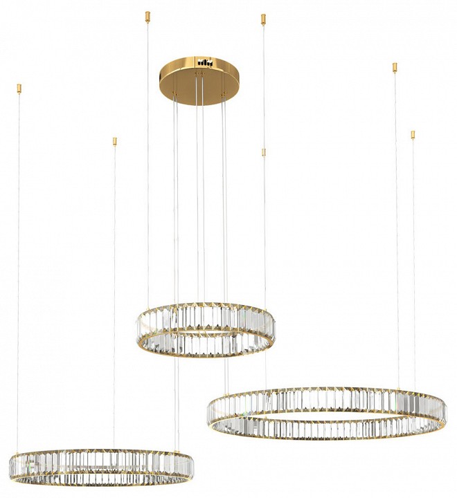 Подвесной светильник Loft it Crystal Ring 10135/3 Gold - 0