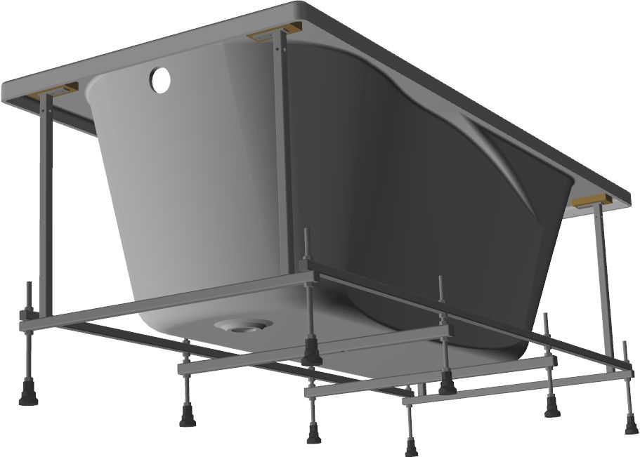 Акриловая ванна Roca Uno 170х75 ZRU9302870 - 3