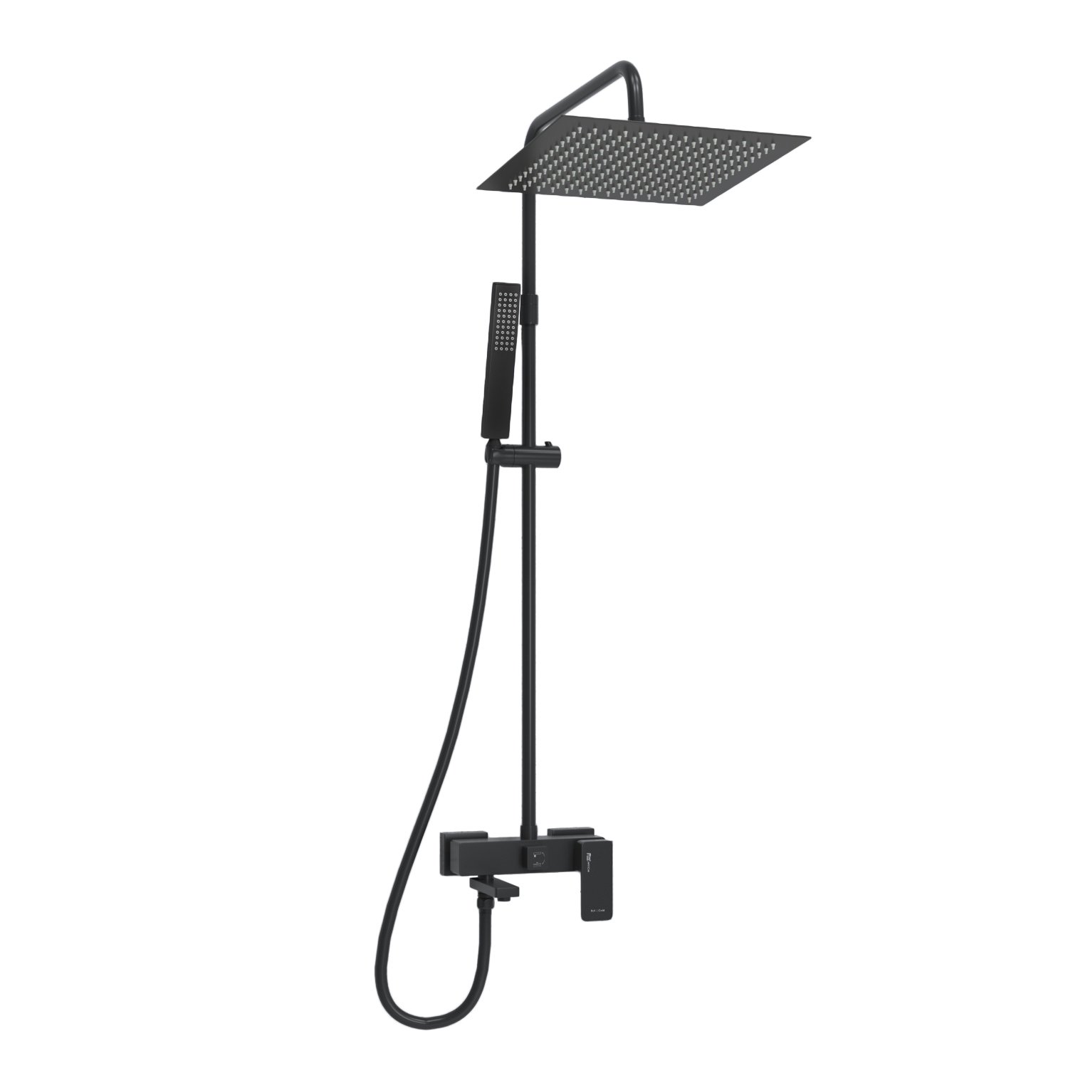 Душевая система WasserKraft 30 черный матовый A277.162.218.BM - 0