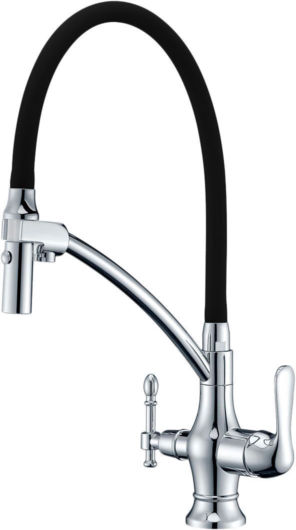 Смеситель Zorg Sanitary ZR 347-6 YF для кухонной мойки - 0