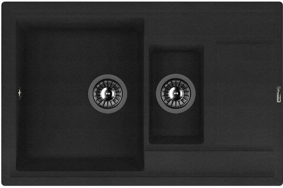 Мойка кухонная Florentina Липси 780К черный 20.250.D0780.102 - 0