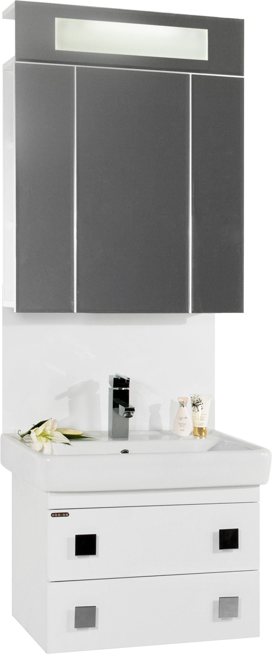 Зеркало-шкаф Vod-Ok Квадро 60 527 - 4