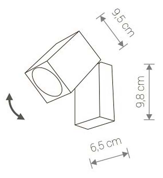Уличный настенный светильник Nowodvorski Primm 9551 - 2
