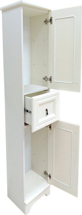 Шкаф-пенал Misty Лувр R слоновая кость П-Лвр04035-1014П - 2