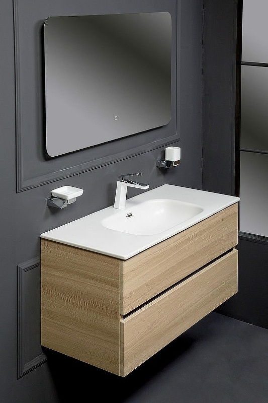 Тумба под раковину Armadi Art Vallessi 120 светлое дерево 837-120-L - 6