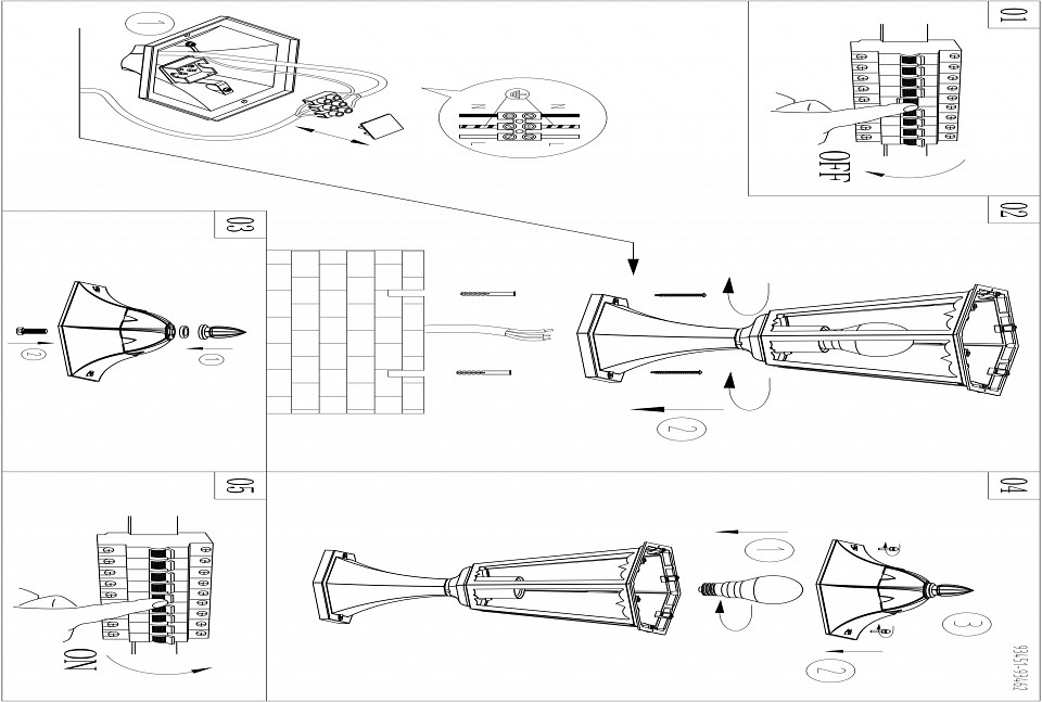 Уличный светильник Eglo Navedo 93462 - 1