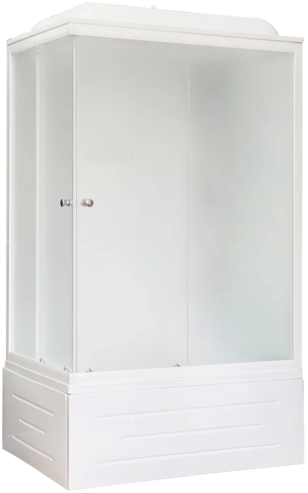 Душевая кабина Royal Bath 120x80 R стекло матовое профиль белый RB8120BP5-WC-R - 0