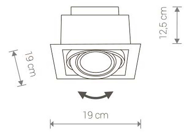 Встраиваемый светильник Nowodvorski Downlight 9575 - 1