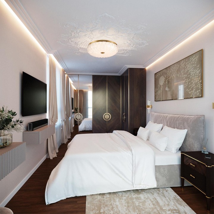 Накладной светильник Sonex Tesoro 7719/48L - 8