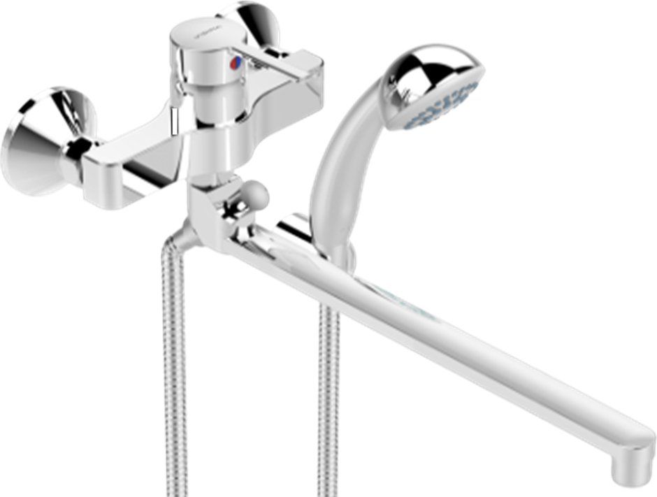 Смеситель Vidima Logik BA281AA универсальный - 0