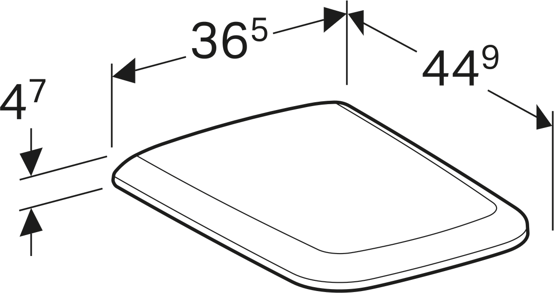 Унитаз подвесной Geberit iCon Square - 4