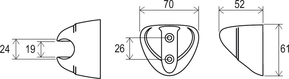 Настенный держатель Ravak   X07P010 - 3