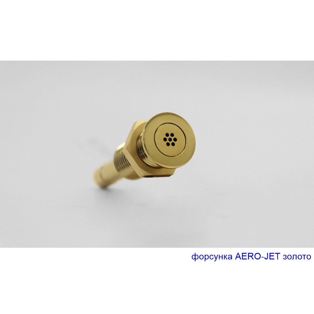 Ванна акриловая Excellent Ava Relax 160х70 с гидромассажем белый - золото WAEX.AVA16.RELAX.GL - 2