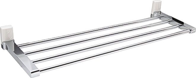 Полка Wasserkraft Leine White K-5011White для полотенец - 0
