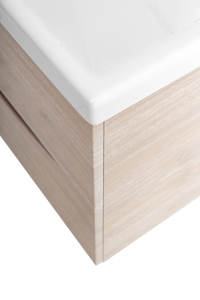 Тумба с раковиной Belbagno Marino-Cer 60 светлое дерево - 8