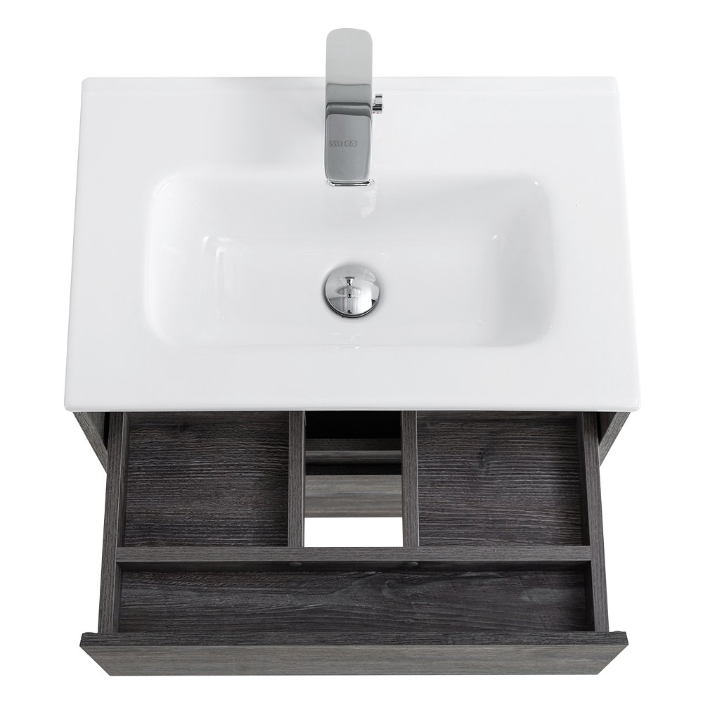 Тумба под раковину BelBagno Kraft 39 70 темное дерево KRAFT 39-700/390-2C-SO-PP - 2