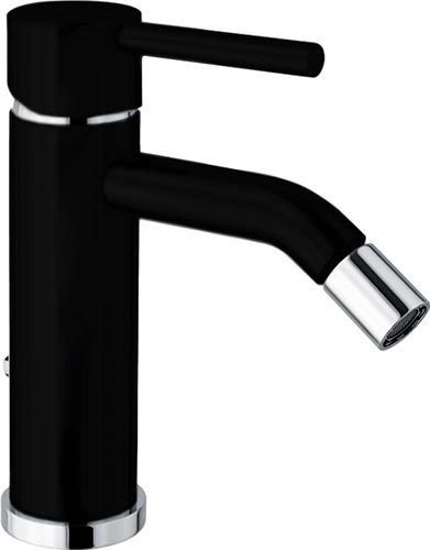 Смеситель Webert Elio EL840102564 для биде, черный матовый, хром - 0