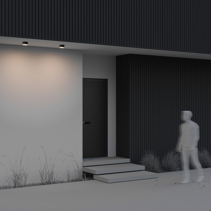 Накладной светильник Maytoni Zon IP O430CL-L15B3K - 3