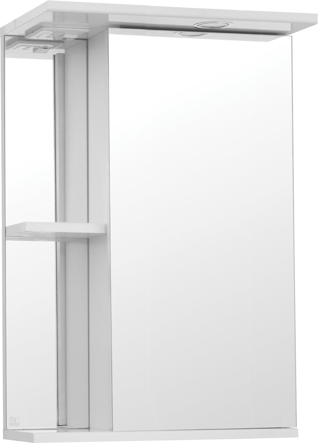 Зеркало-шкаф Style Line Эко Стандарт Николь 45/С белый ЛС-00000115 - 3