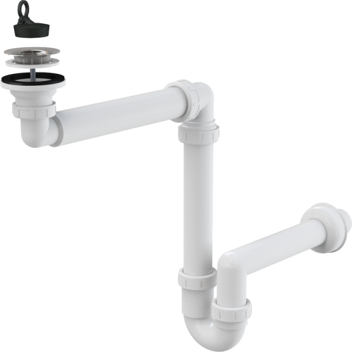 Сифон для раковины AlcaPlast   A413 - 0