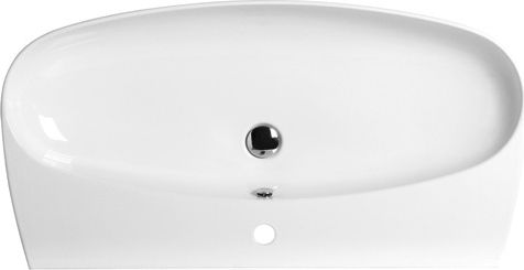 SIMAS Vignoni раковина накладная/подвесная 100*52см , с 1 отв. под смеситель, цвет: белый VI12bi*1 - 1