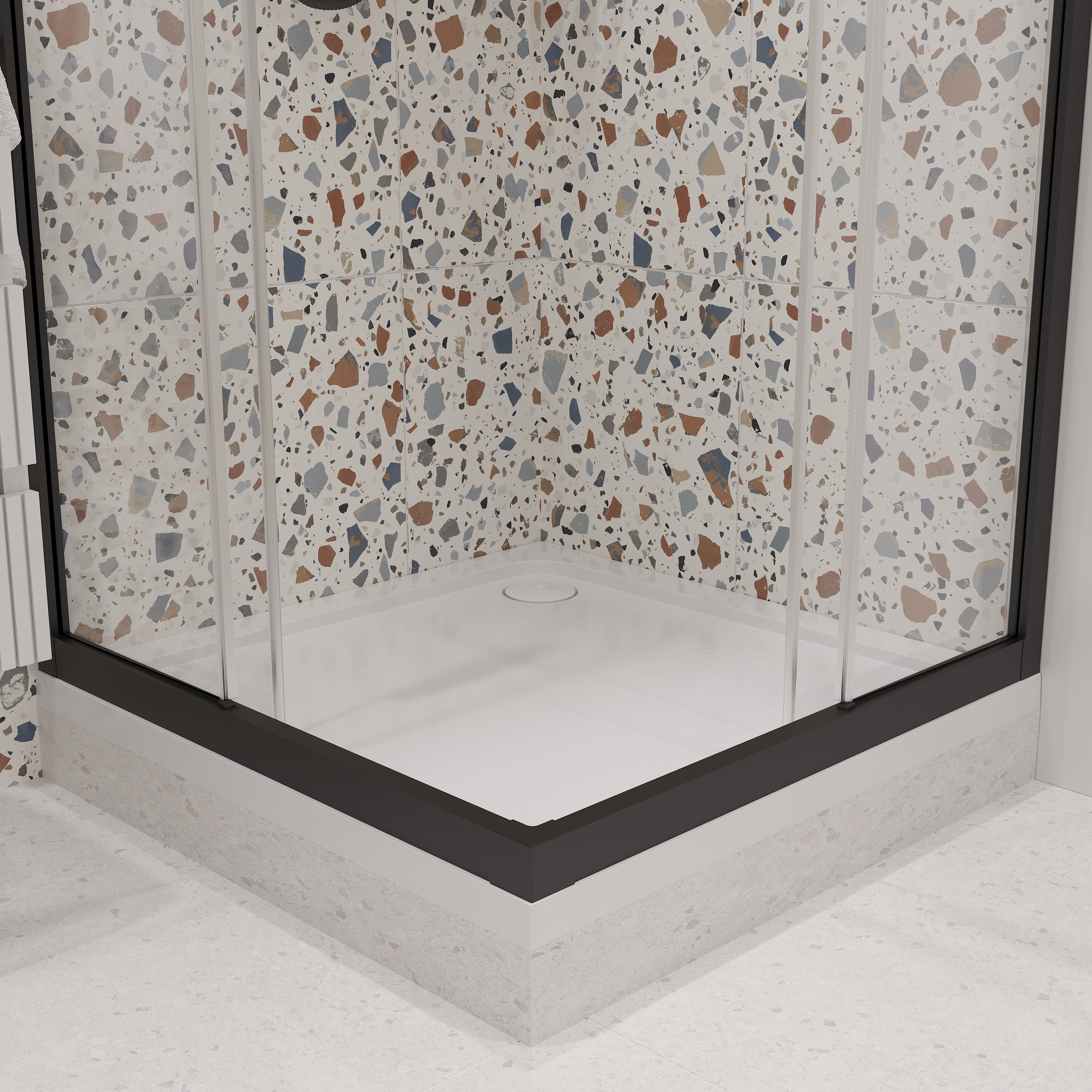 Поддон для душа STWORKI Дублин 90x90, с сифоном 555206 - 3