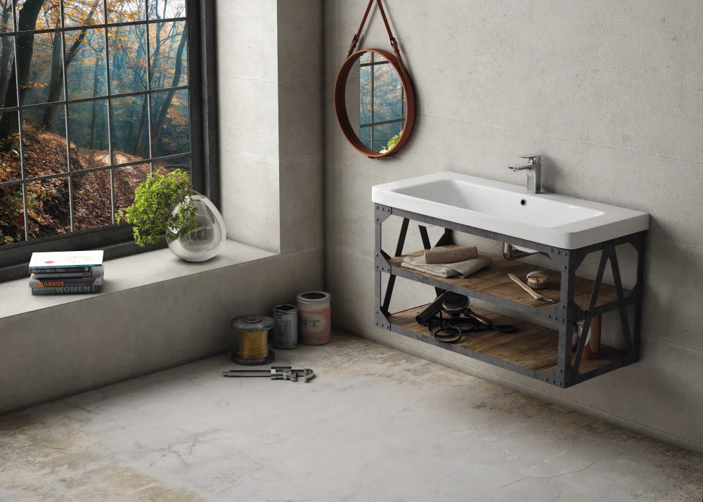 Раковина мебельная BelBagno Luxury 105 белый 11105-KL - 1