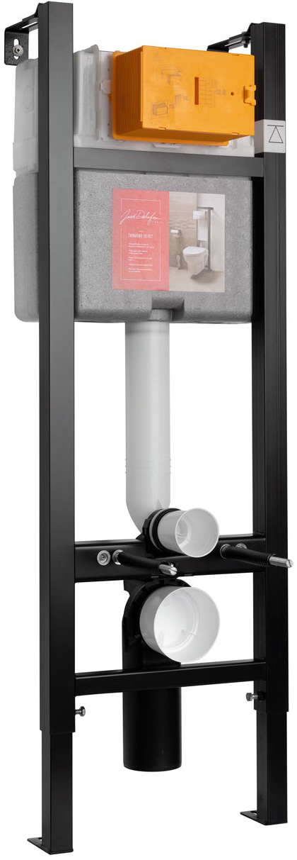 Комплект Jacob Delafon Struktura E21771RU-00 кнопка белая - 7