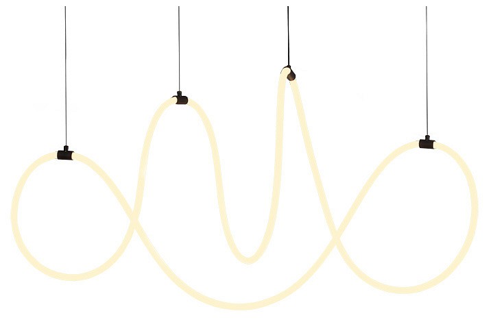 Подвесной светодный светильник Arte Lamp Klimt A2850SP-80BK - 0