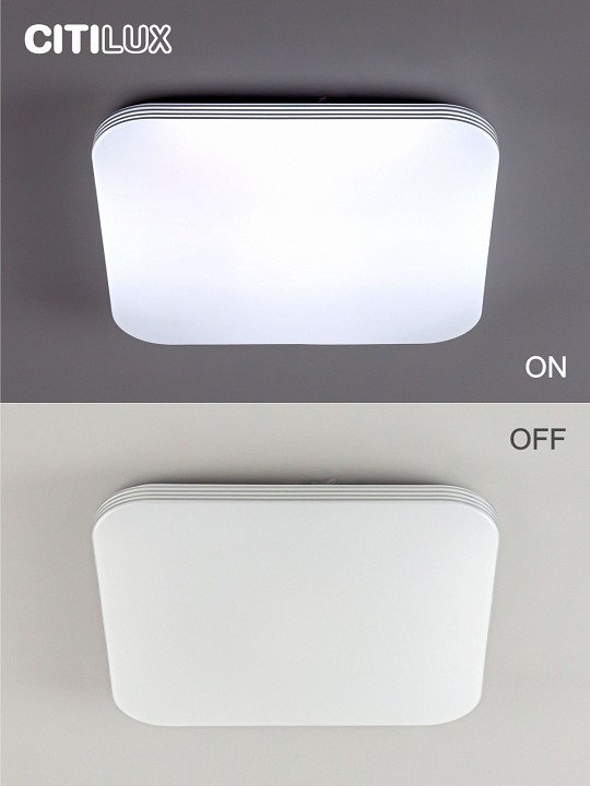 Потолочный светодиодный светильник Citilux Симпла CL714K480G - 4