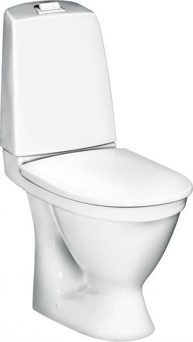 Крышка-сиденье Gustavsberg Nautic 9M26S101 белая, с микролифтом - 1