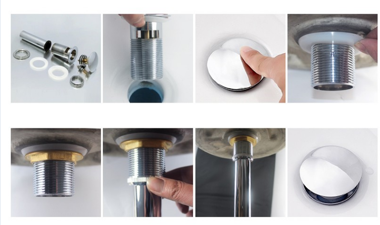 Донный клапан для раковины Ceramalux RD001 - 2