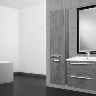 Шкаф-пенал Bellezza Луиджи 35 L серый 4629204182426 - 1