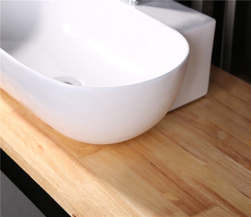 Раковина накладная Ceramalux N 56 белый  9234 - 8