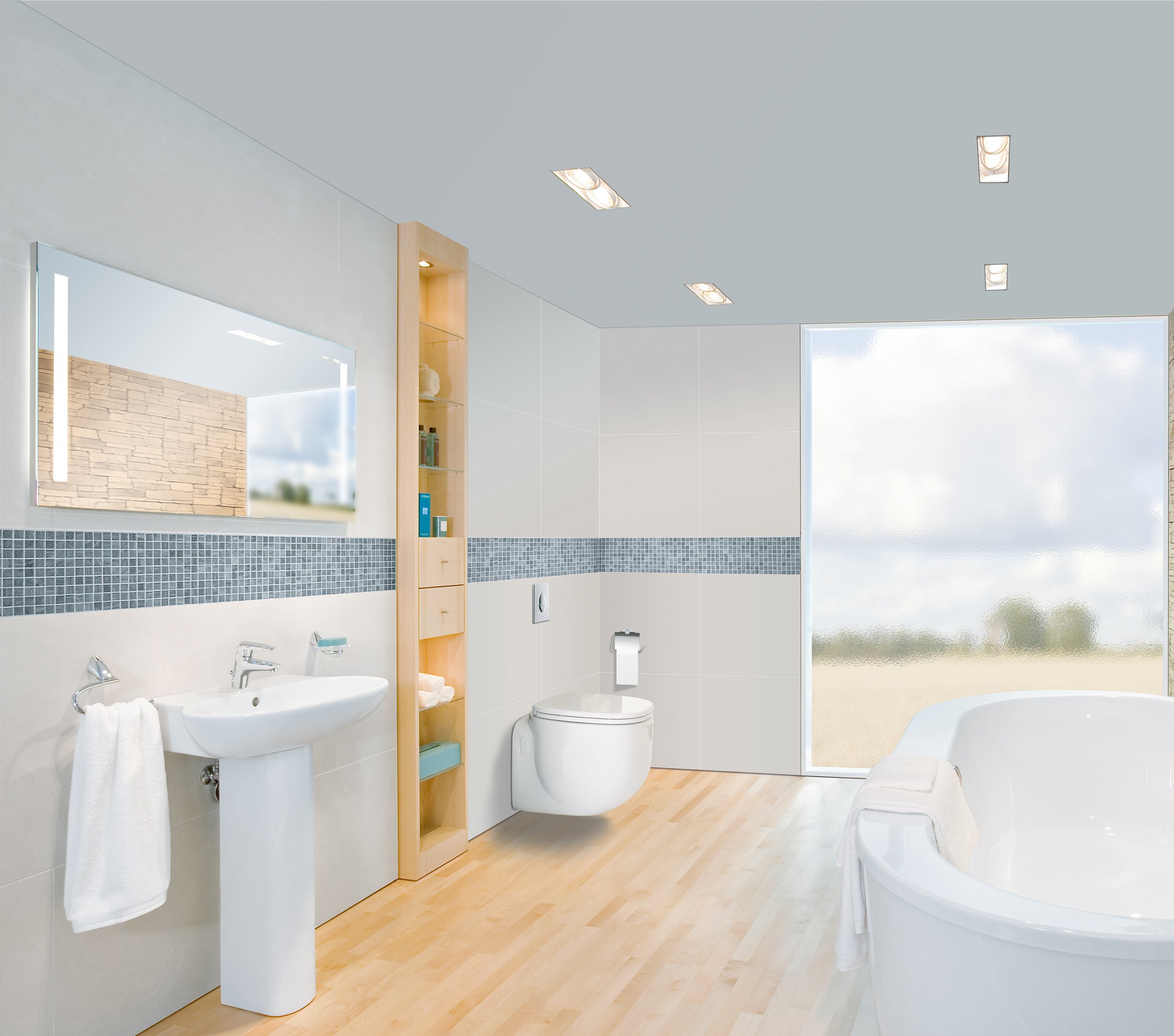 Кнопка смыва Grohe Skate Air 38505P00 хром матовый - 1