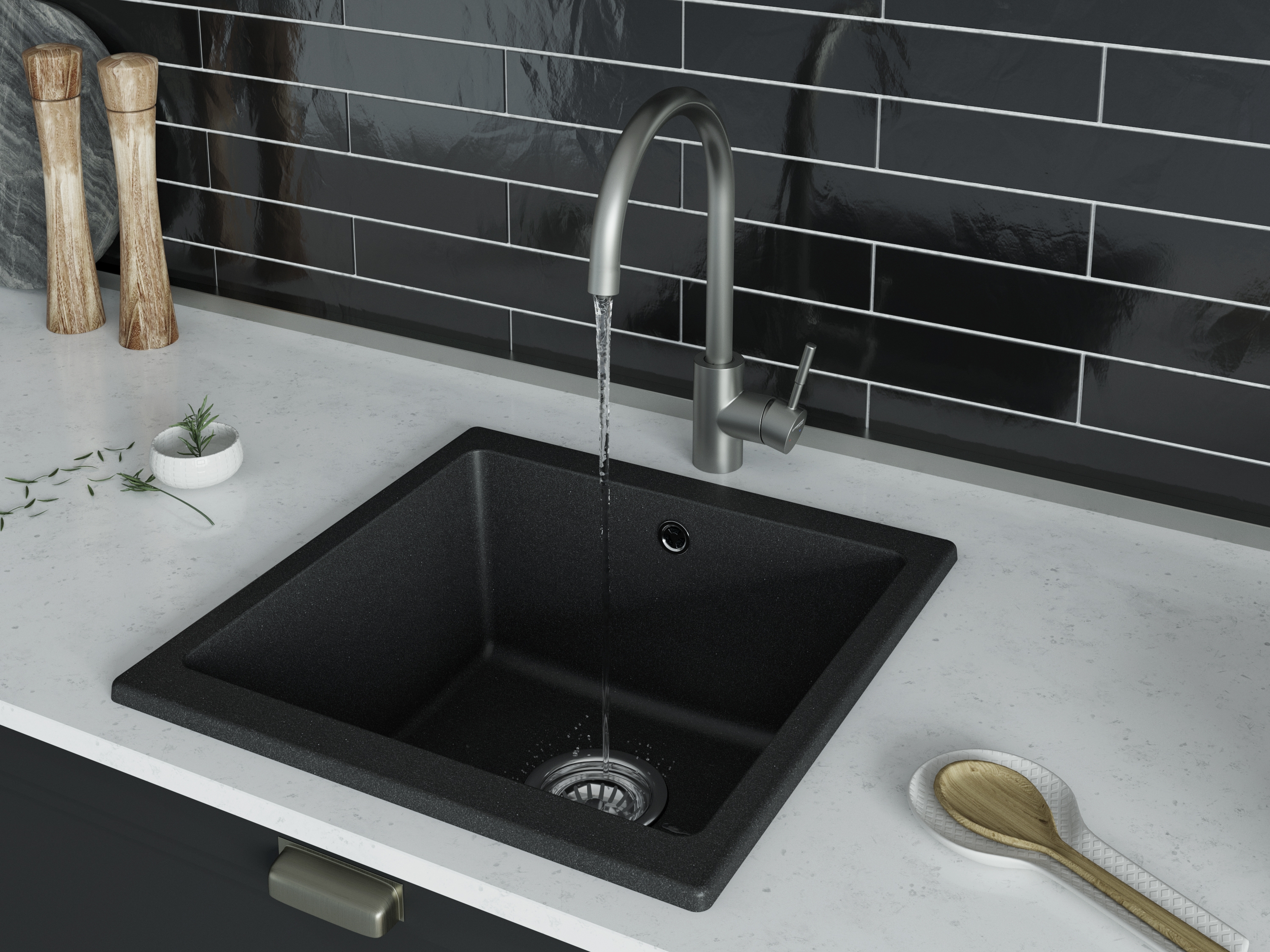 Смеситель для кухни STWORKI by Damixa HSTW07200 никель - 6