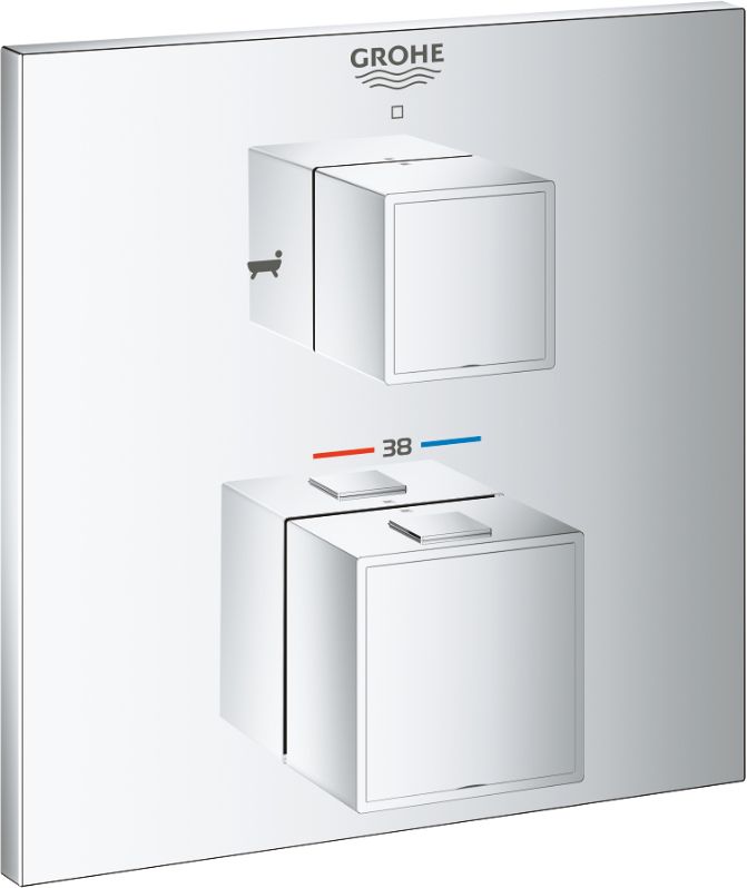 Термостат Grohe Grohtherm Cube 24155000 для ванны с душем - 0