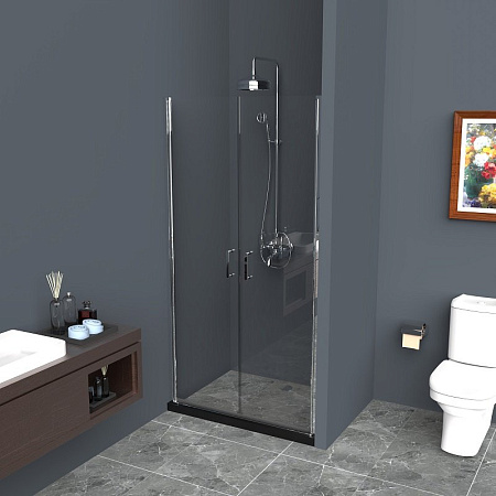Душевая дверь BelBagno Uno 70 хром  UNO-B-2-70-P-Cr - 0