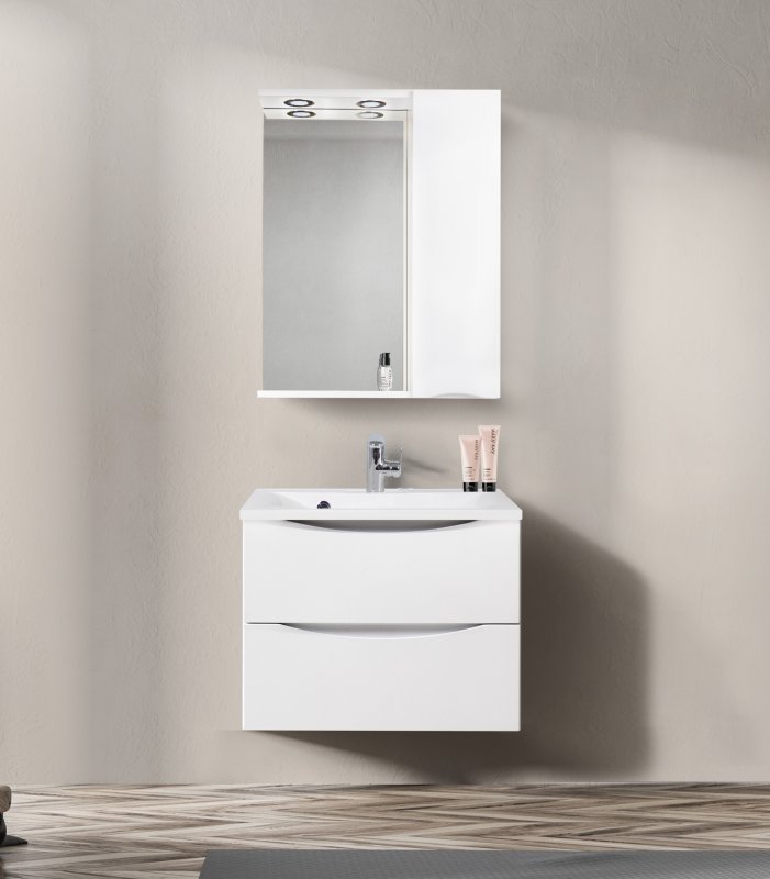 Зеркало-шкаф BelBagno Marino 60 R MARINO-SPC-600/750-1A-BL-P-R - 1