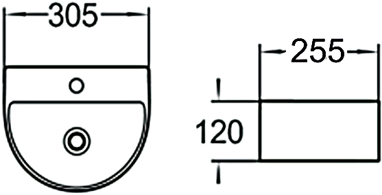 Рукомойник SantiLine SL-2007 - 1