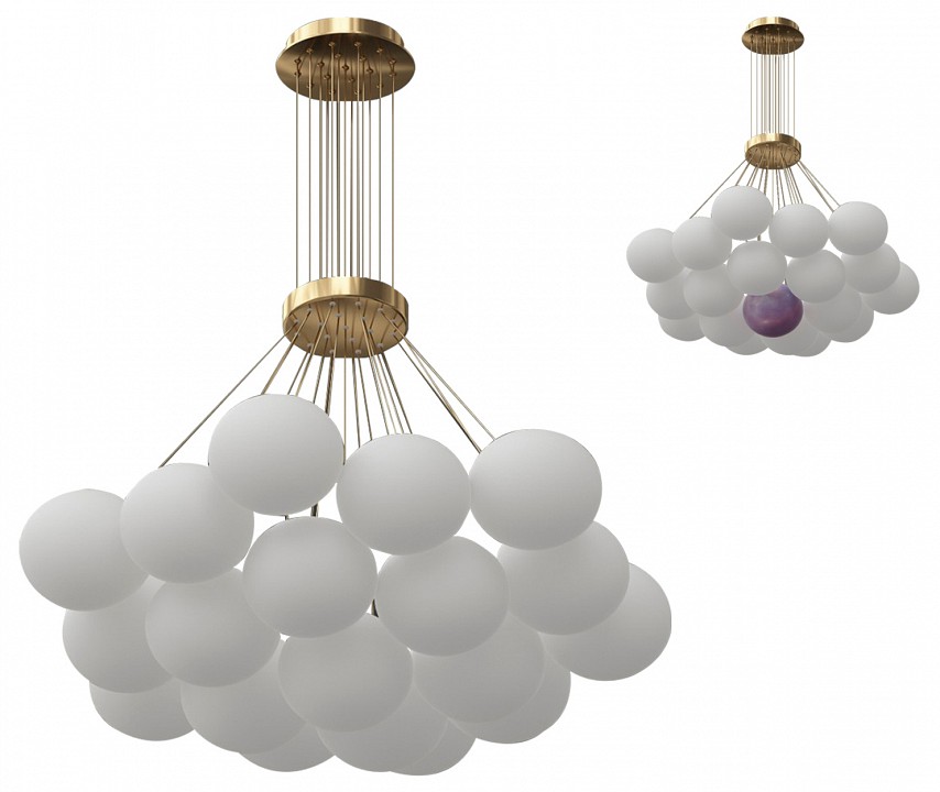 Подвесная люстра Kink Light Алди 08475-19,20 - 2