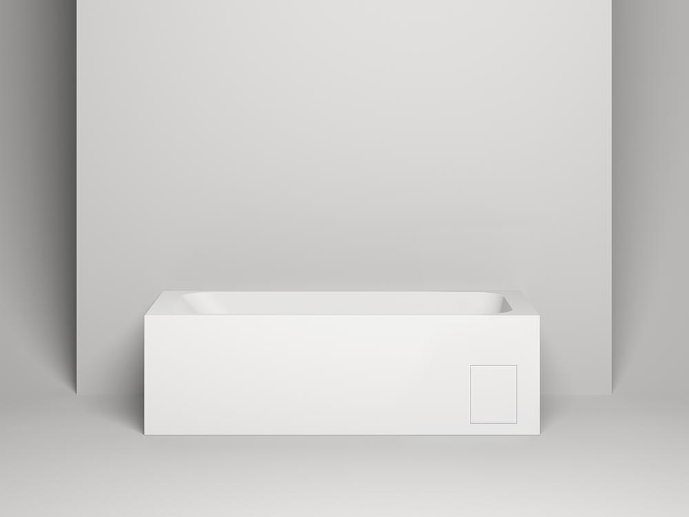 Ванна из искусственного камня Salini Orlando 160x70 102115G S-Sense, глянцевый - 3