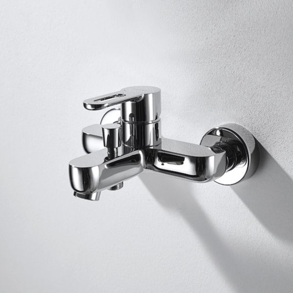 Смеситель Bravat Stream-D F637163C-B для ванны с душем, с лейкой - 2