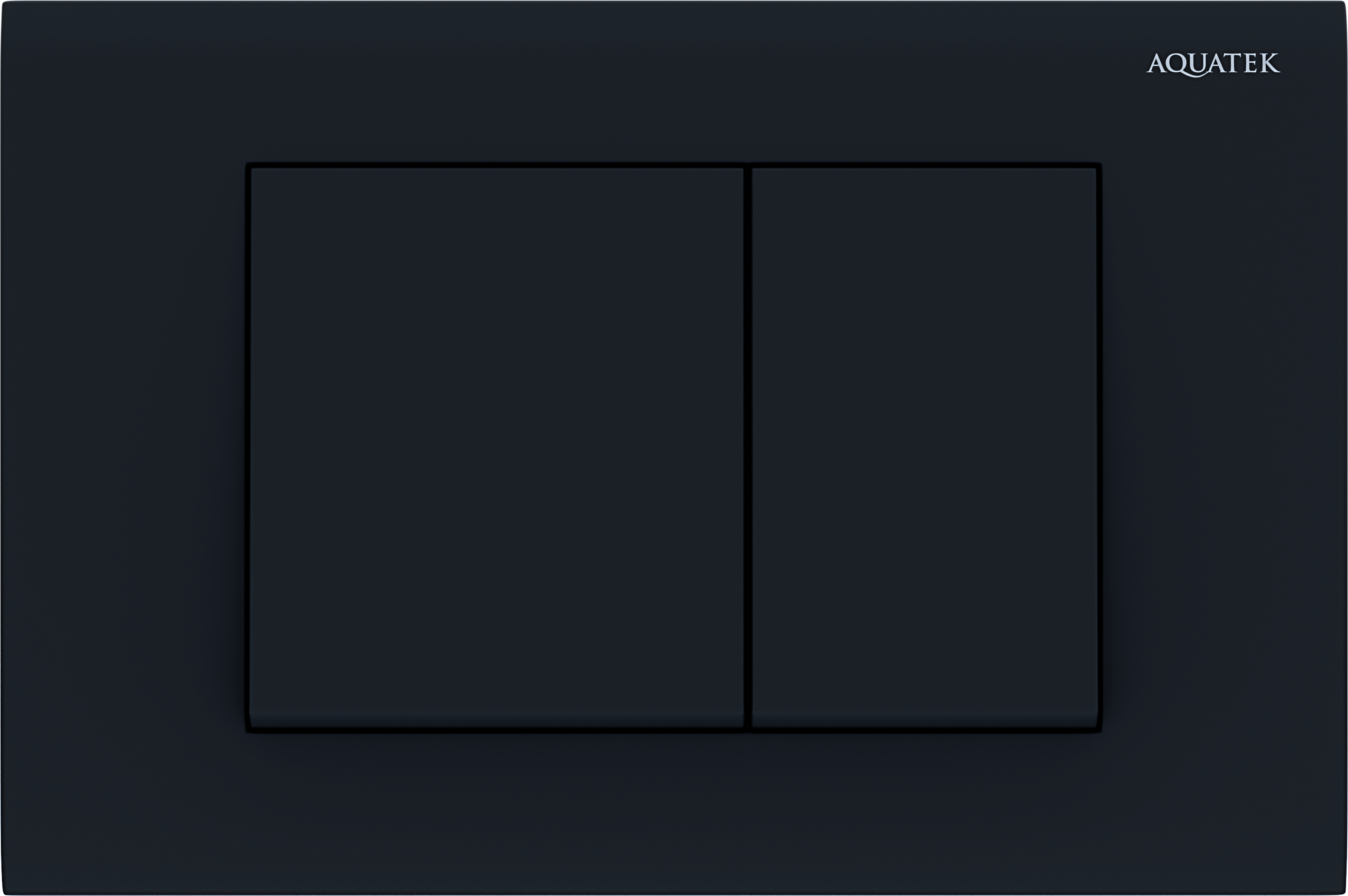 Кнопка смыва Акватек KDI-0000012 черная матовая - 0