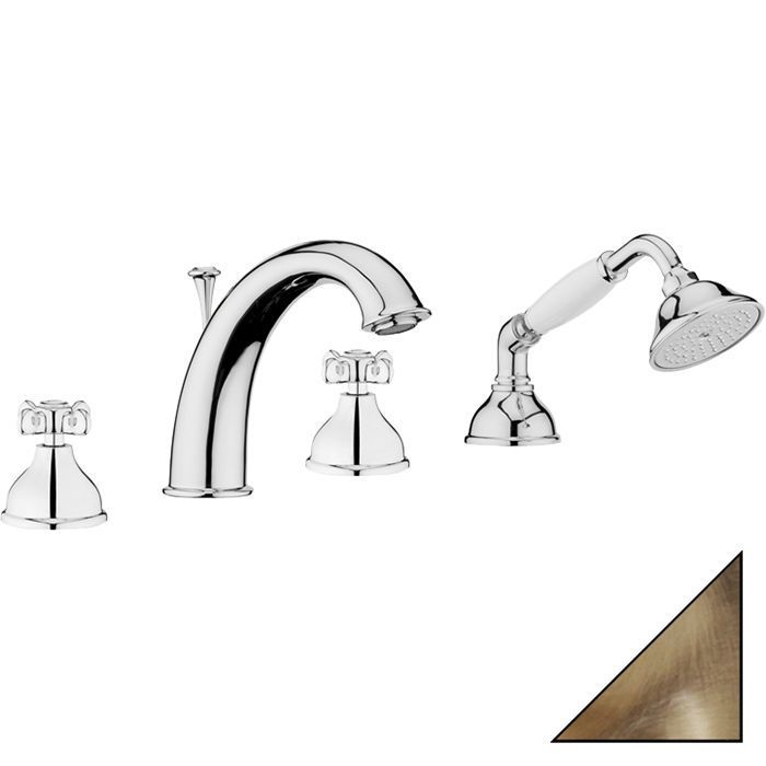 Смеситель Webert Ottocento OT730101065 бронза, на борт ванны - 0