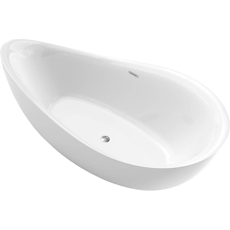 Акриловая ванна Black&White Swan 180х90 белая без гидромассажа 220SB00 - 1