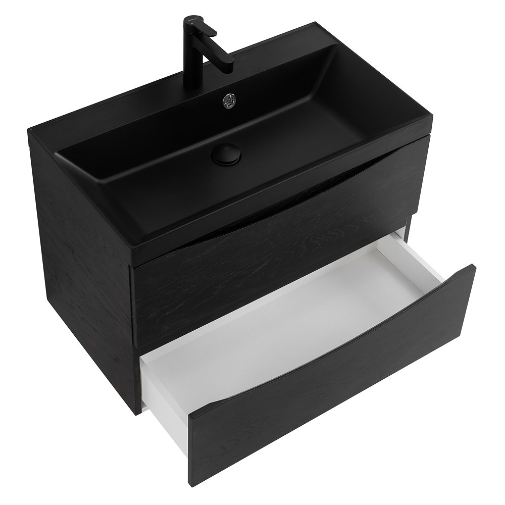 Комплект мебели Belbagno Marino 80 темное дерево - 18