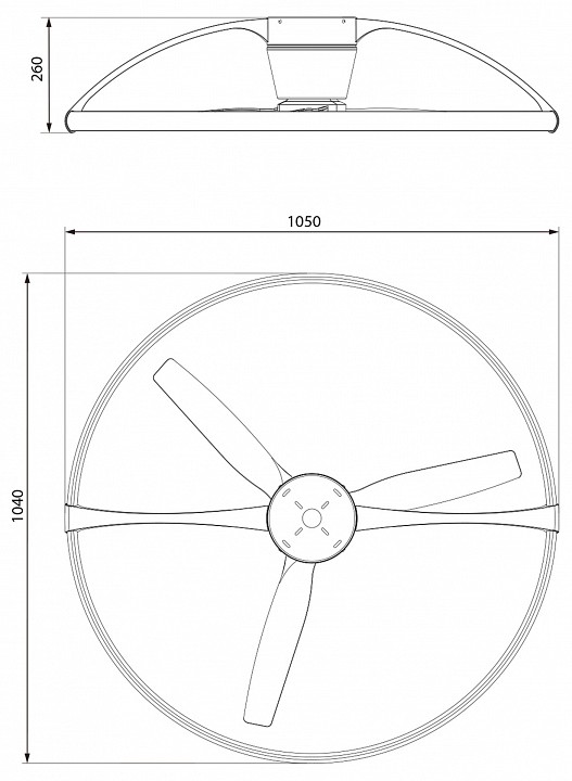 Светильник с вентилятором Mantra (люстры-вентиляторы) Nepal 7531 - 2